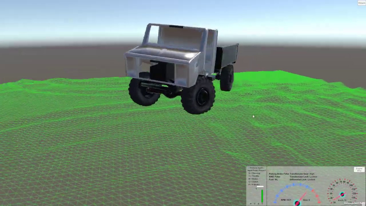 Real Time Permanent Terrain Deformation 2017 Test