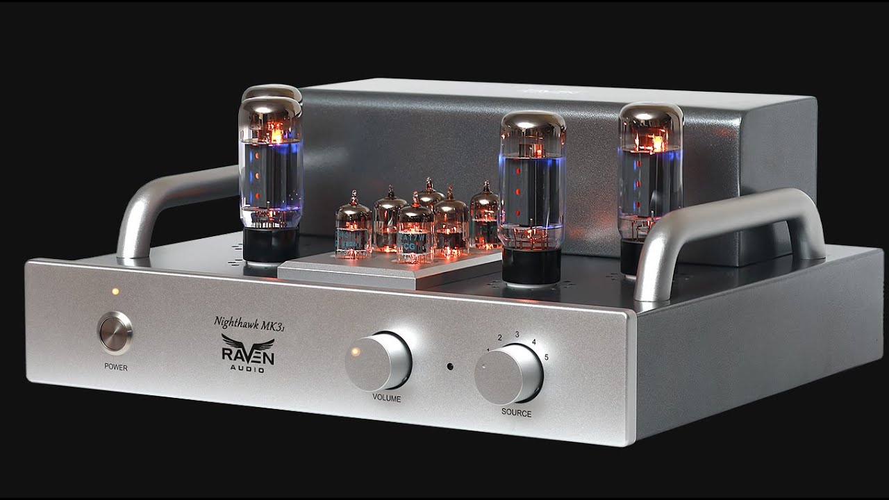 Raven Audio Avian Integrated Tube Amplifier Series - Nighthawk, Blackhawk, and Osprey