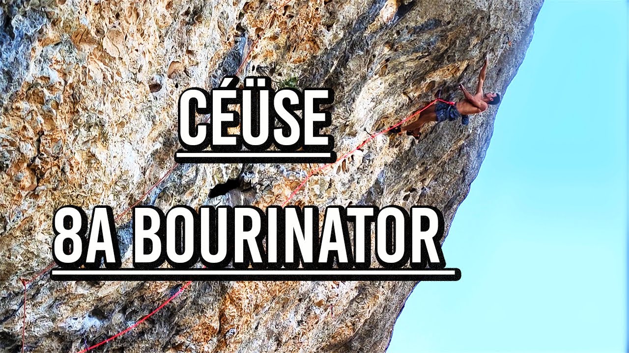 Escalade 8a Bourinator - Céuse