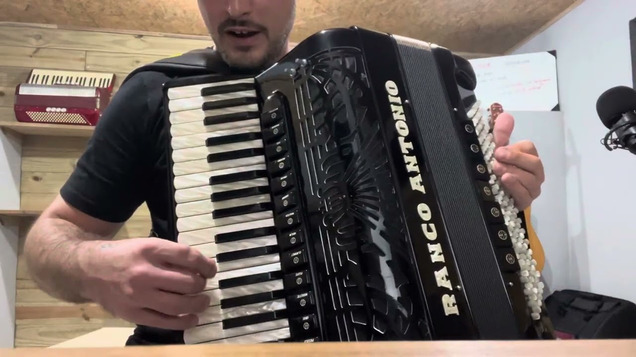 Vídeo aula acordeon Milonga para as missões