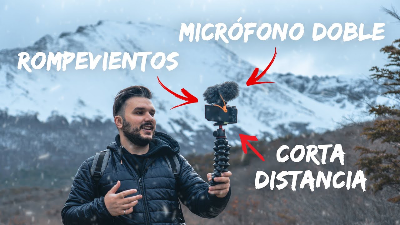 Cómo lograr BUEN AUDIO al grabar VLOGS en cualquier lugar