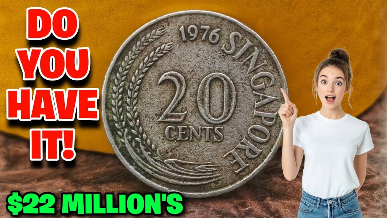 TOP 3 ULTRA RARE AND VALUABLE SINGAPORE - OLD COINS WITH MONEY DO NOT SPEND THIS!