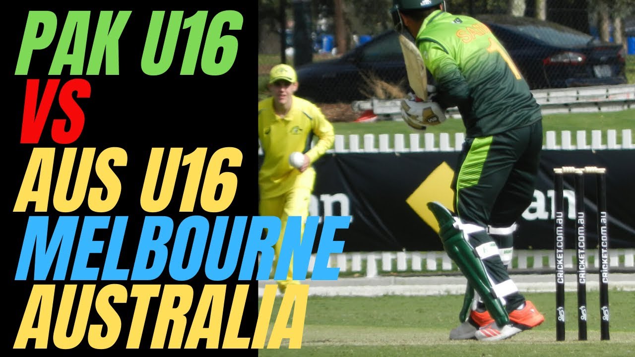 Pakistan Under 16 Team Tour to Australia for international series vs Australia Under 16 Team in Aus