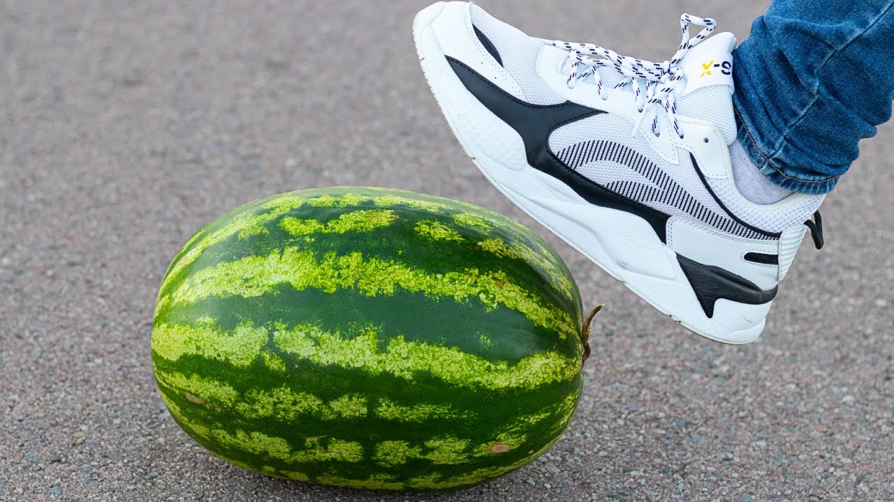 EXPERIMENT: FOOT VS WATERMELON