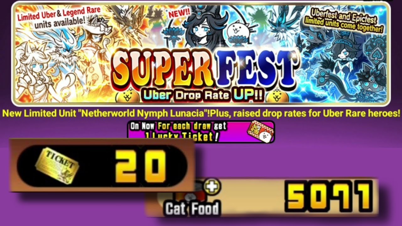 SUPERFEST!!! | Battle Cats