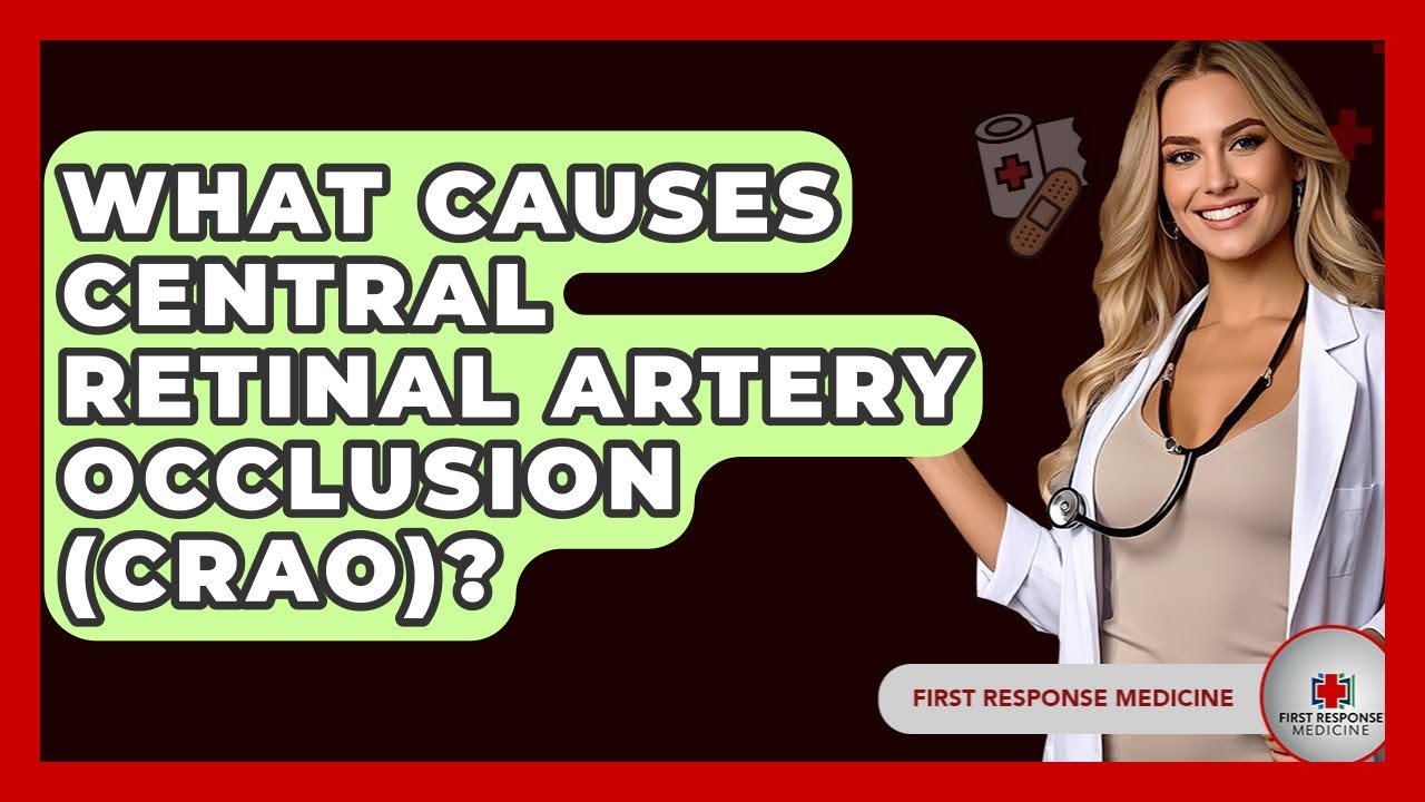 What Causes Central Retinal Artery Occlusion (CRAO)? - First Response Medicine