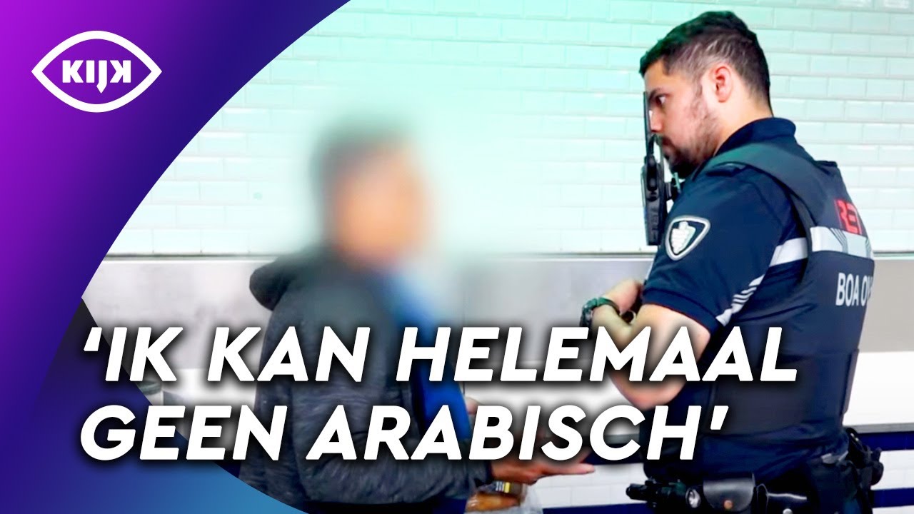 Behoorlijke TAALBARRIÈRE tussen ZWARTRIJDER en RET-BOA | Overtreders | KIJK Misdaad