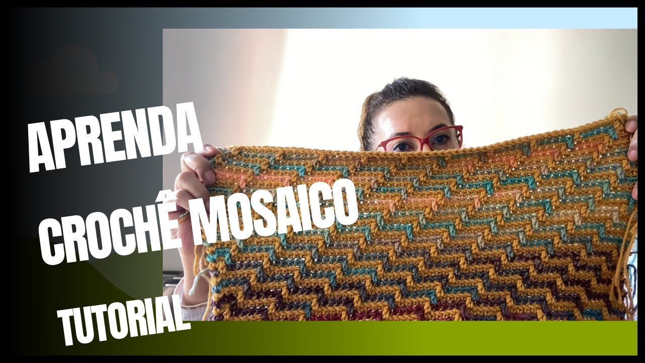 AULA DE CROCHÊ MOSAICO | TUTORIAL