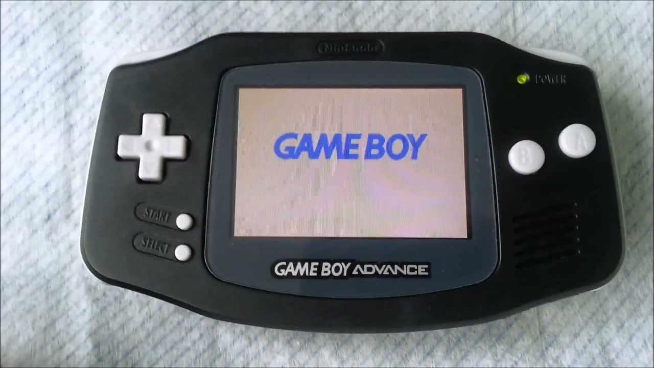 Gameboy Advance with AGS-101 screen