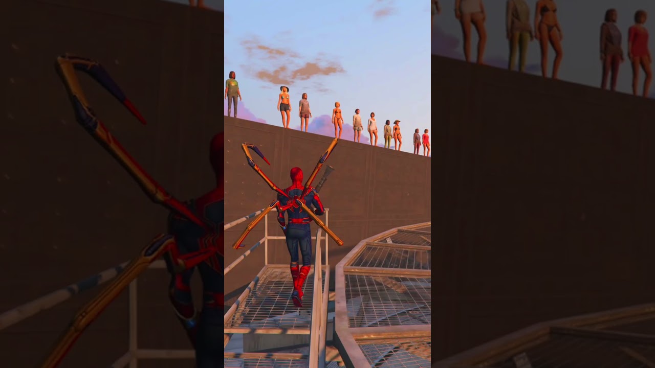 GTA V SPIDER-MAN: Extreme Stunt & Ragdoll Chaos! (Epic Fails)