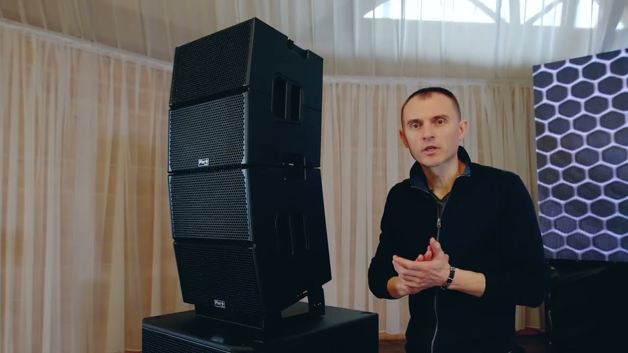 PARK AUDIO - Лінійний масив постійної кривизни D2. Комплекти на базі D2 - D-AR2 та D-AR4