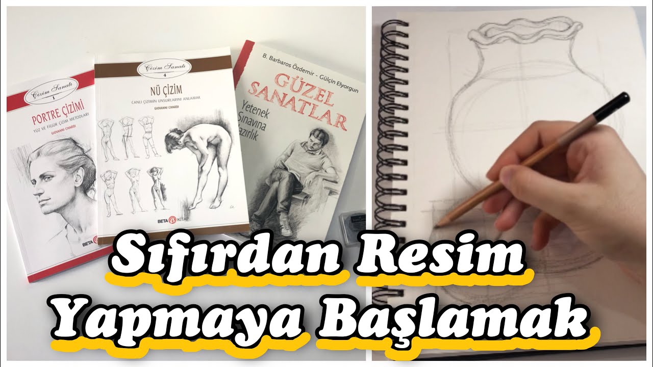 Uygun Fiyatlı Çizim Kitabı Tavsiyesi | Malzeme Önerisi | çizim dersi  1.bölüm
