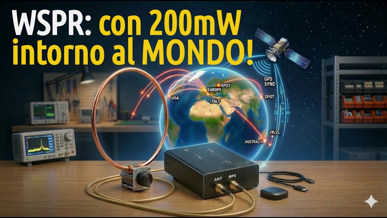 #33: Trasmettitore WSPR, recensione e prova completa