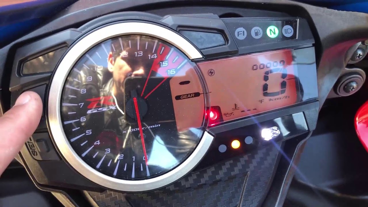Настройка блинкера на SUZUKI GSX-R 600/750