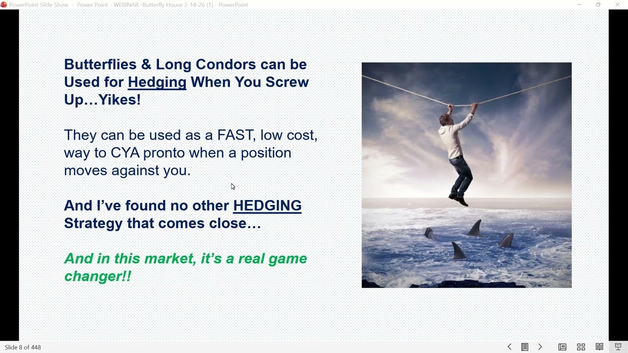 High Return – Low Risk Option Tactics  Using Butterflies and Long Condors Interactive Workshop