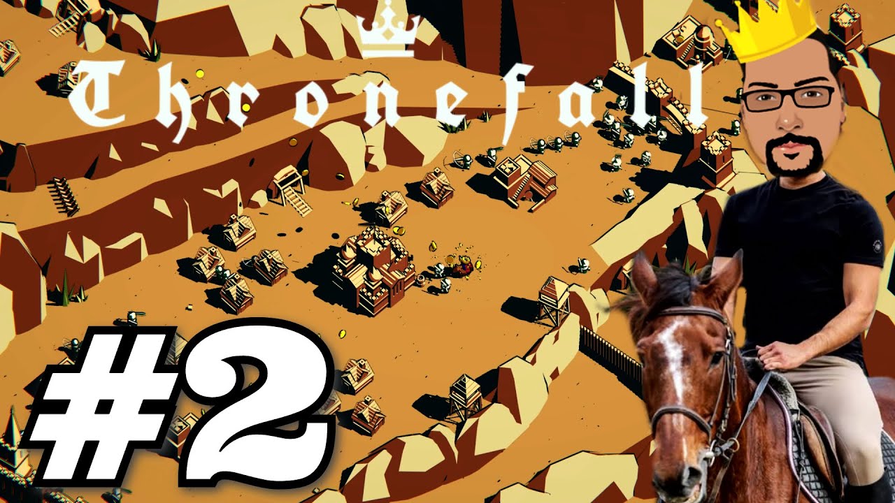 ÇÖLDE KALE SAVUNMASI / Thronefall Türkçe Oynanış - Bölüm 2