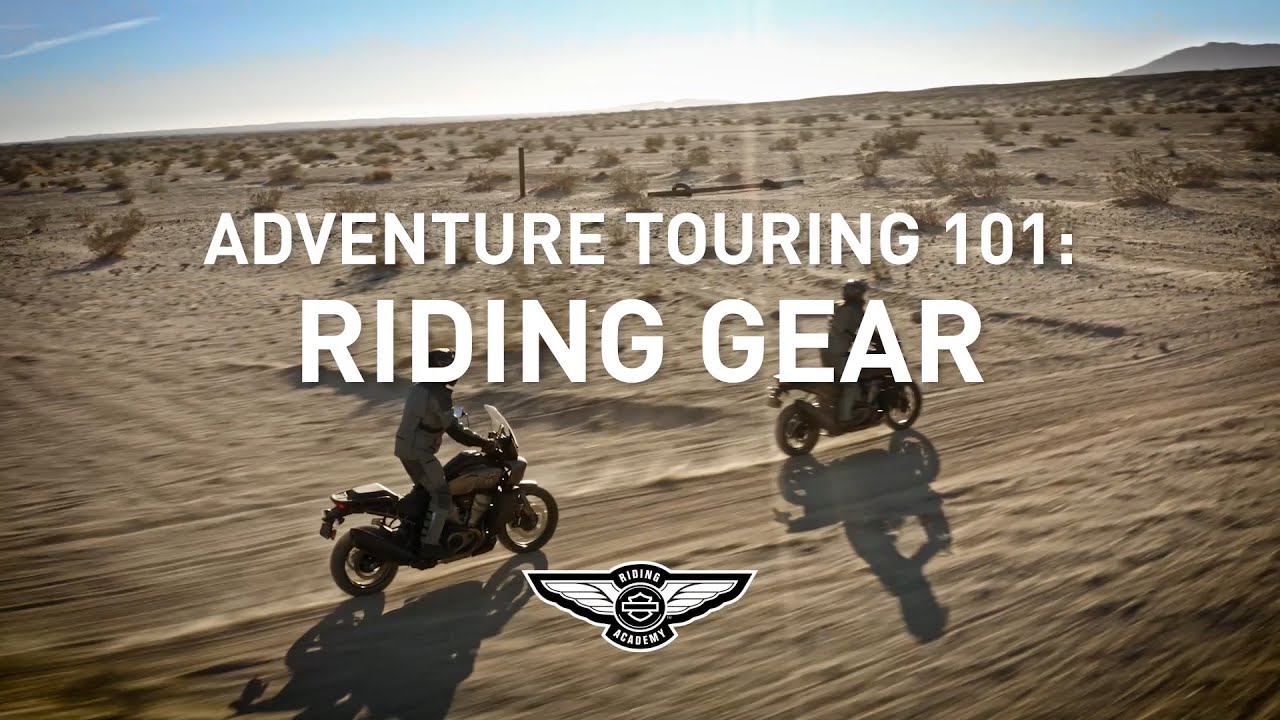Best Adventure Motorcycle Gear &mdash; Adventure Motorcycle Training Course | Harley-Davidson
