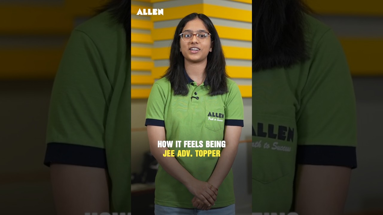 Did You Ever Think You&rsquo;d Top? | Girl Topper Larissa on AIR 59 (JEE Advanced 2025) Victory 🏅 #shorts