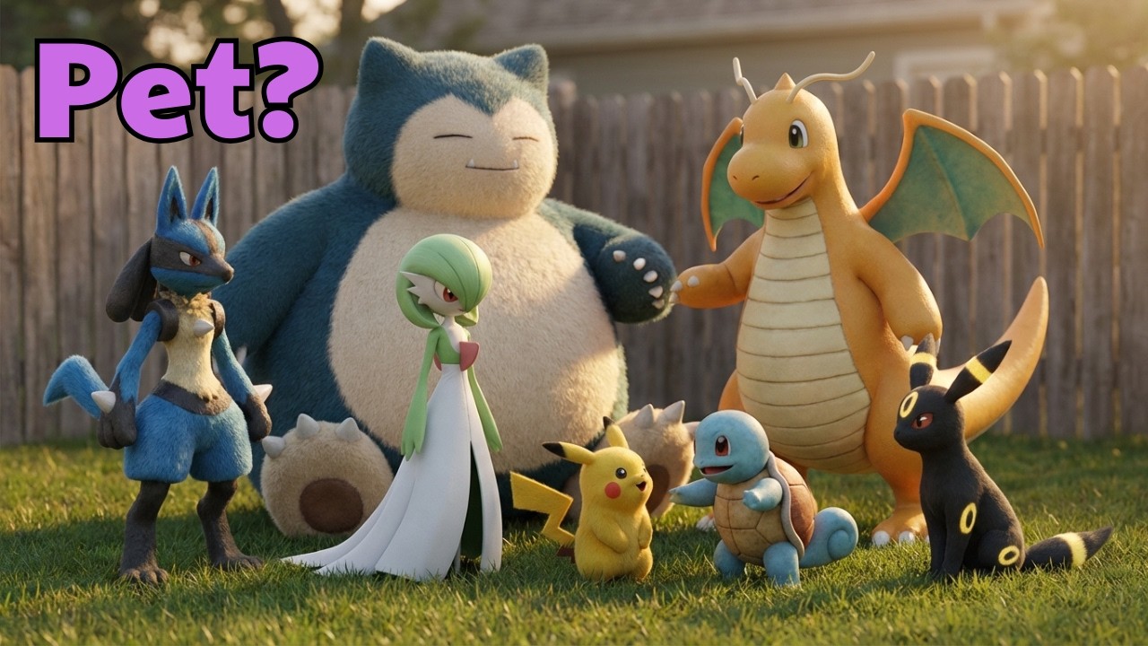 I Simulated Seven Pokemon In Real Life