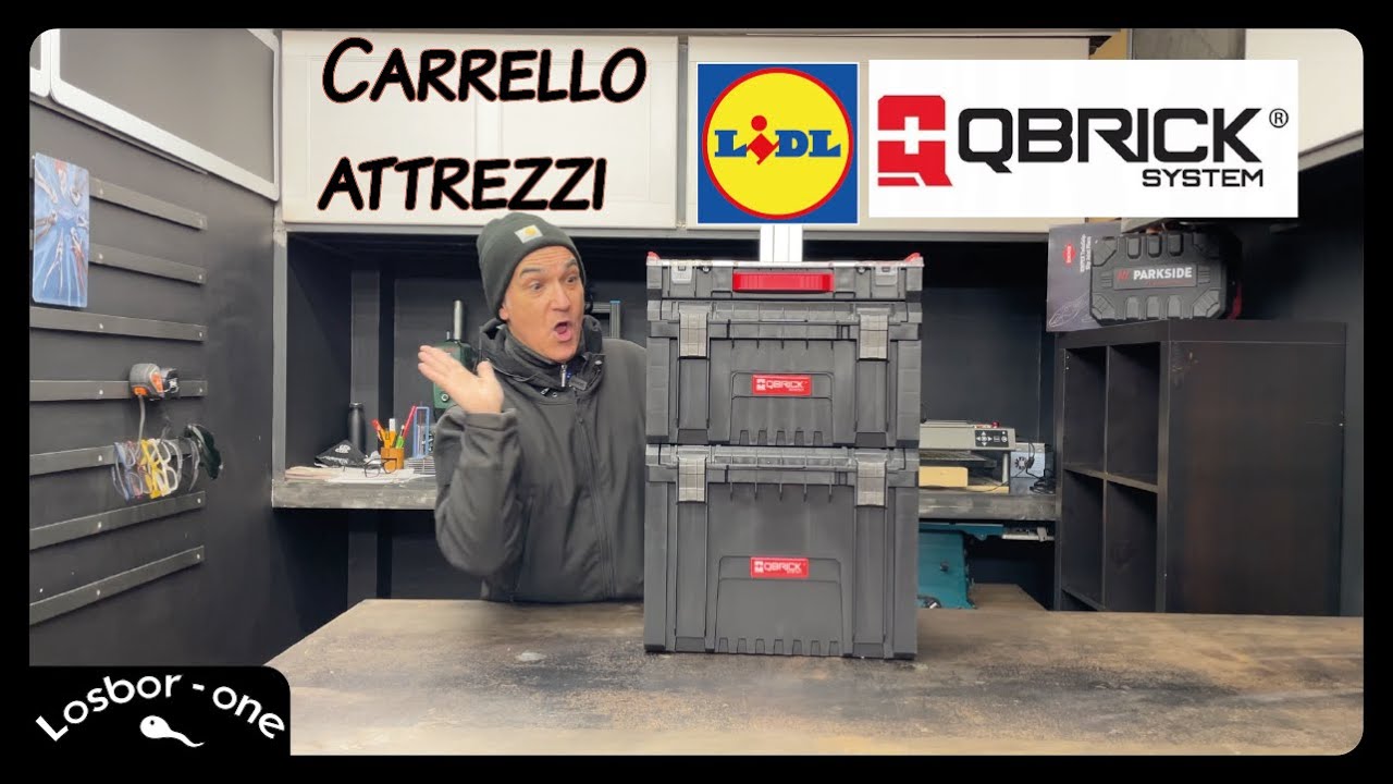 QBRICK System PRO LIDL carrello attrezzi di ottima qualità
