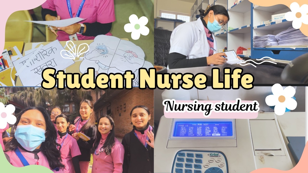 WEEK IN MY LIFE AS A NURSING STUDENT IN NEPAL🇳🇵❤️| Community Posting🩺|