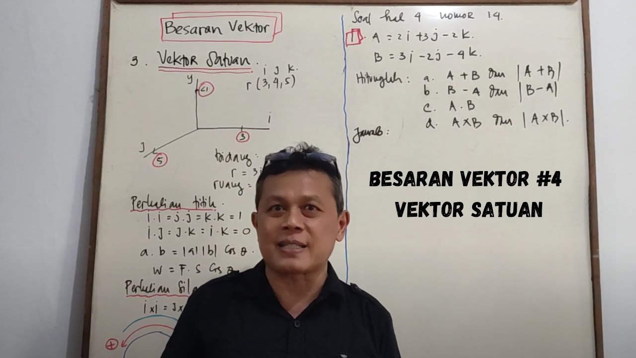 Fisika Kelas 11 Teknik - Besaran Vektor #4 - Vektor Satuan