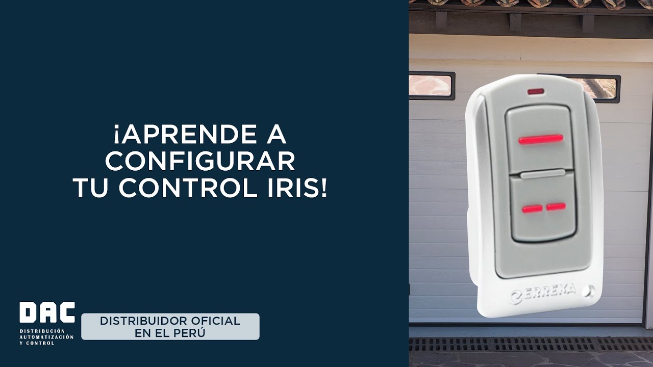APRENDE A CONFIGURAR TU CONTROL IRIS II DAC AUTOMATIC