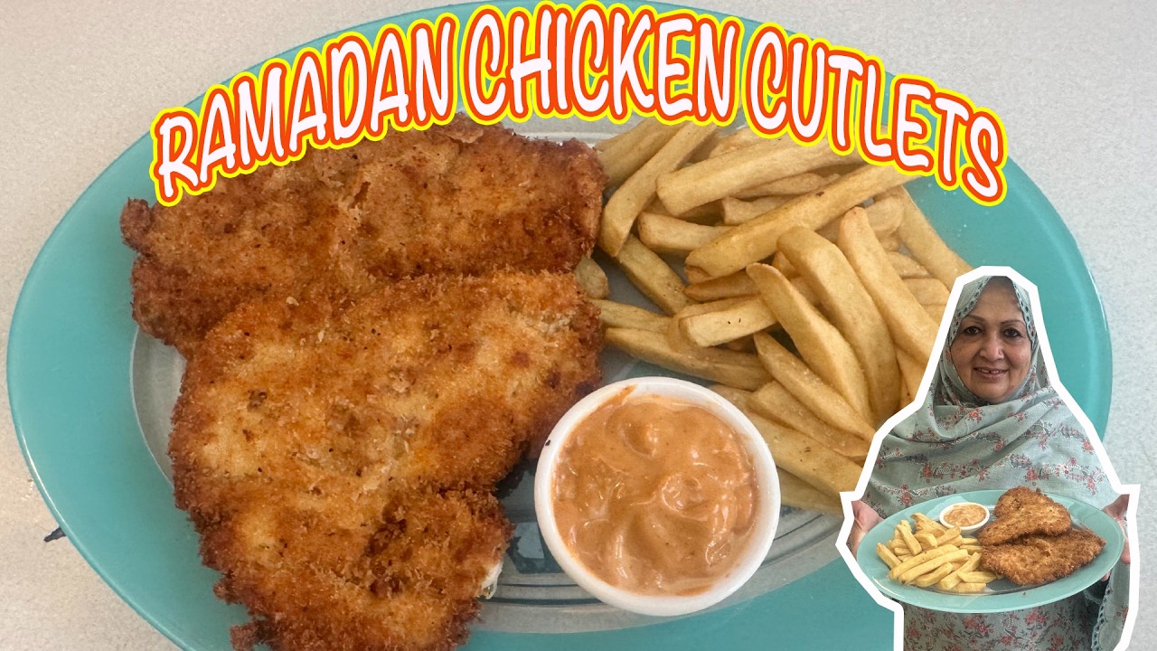 Ramadan Chicken Cutlets. Easy & Delicious Recipe in Urdu & Hindi #shahnazkapakwan