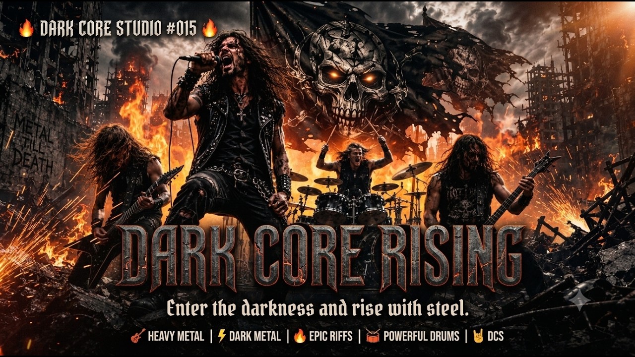 DARK CORE STUDIO #015 | Dark Core Rising | Epic Heavy Metal & Dark Metal Journey