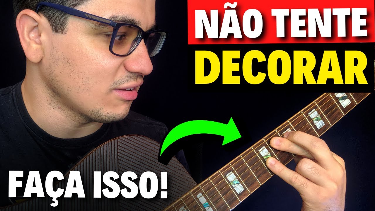 🎸Como decorar TODOS OS TONS e dominar o campo harm&ocirc;nico - Aula de viol&atilde;o