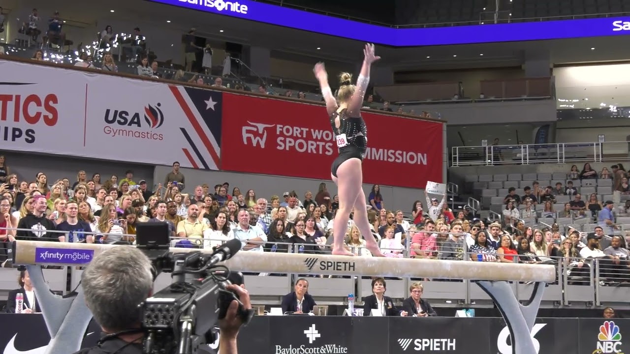 Joscelyn Roberson  - Balance Beam  - 2024 Xfinity U.S. Championships -  Senior Women Session 2 Day 1