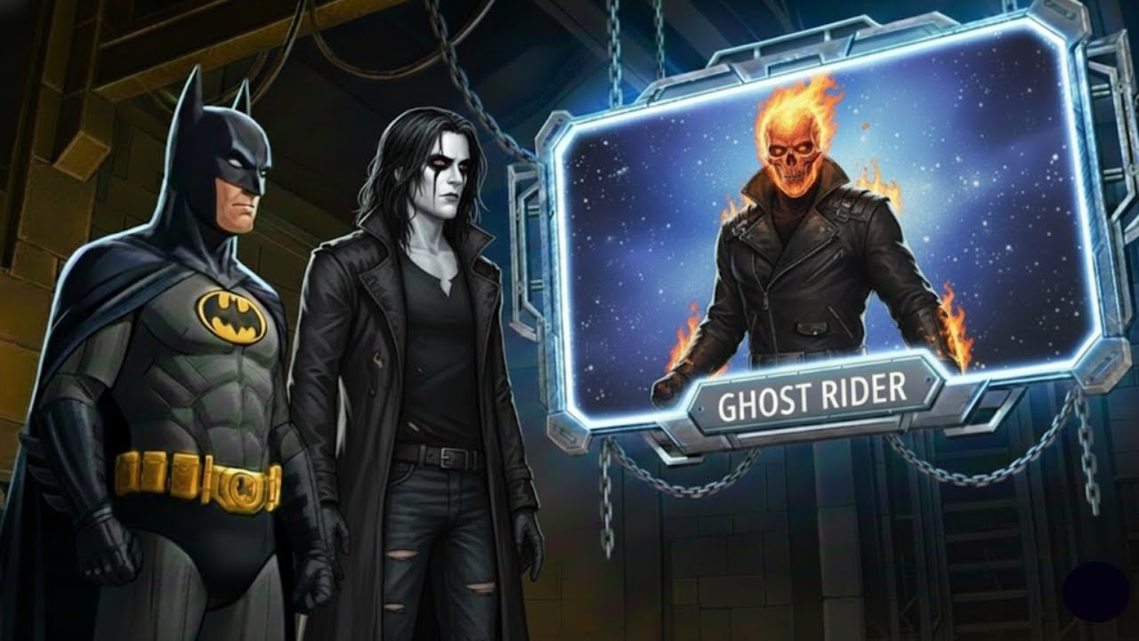 Batman and The Crow (Eric Draven) Discuss 'CONTINGENCY PLAN FOR GHOST RIDER'