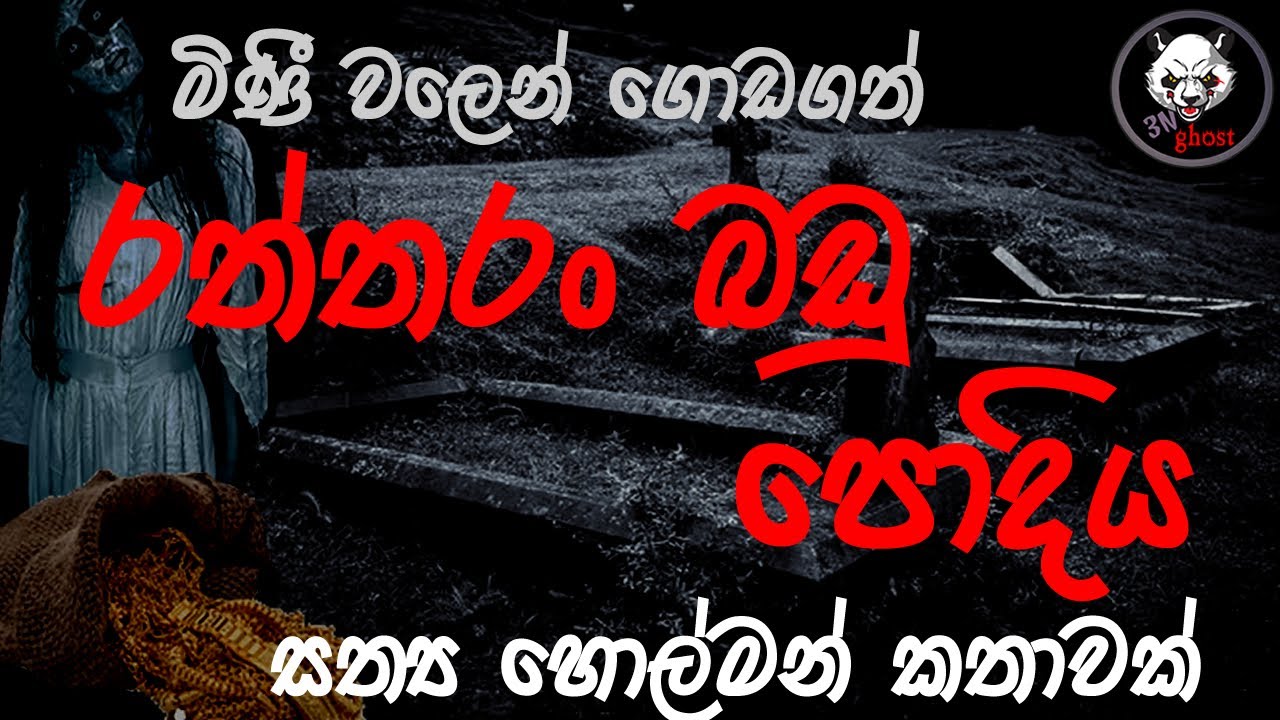 රත්තරං බඩු පොදිය | Holman katha |  @3N Ghost |  Sinhala holman katha | ghost story 263