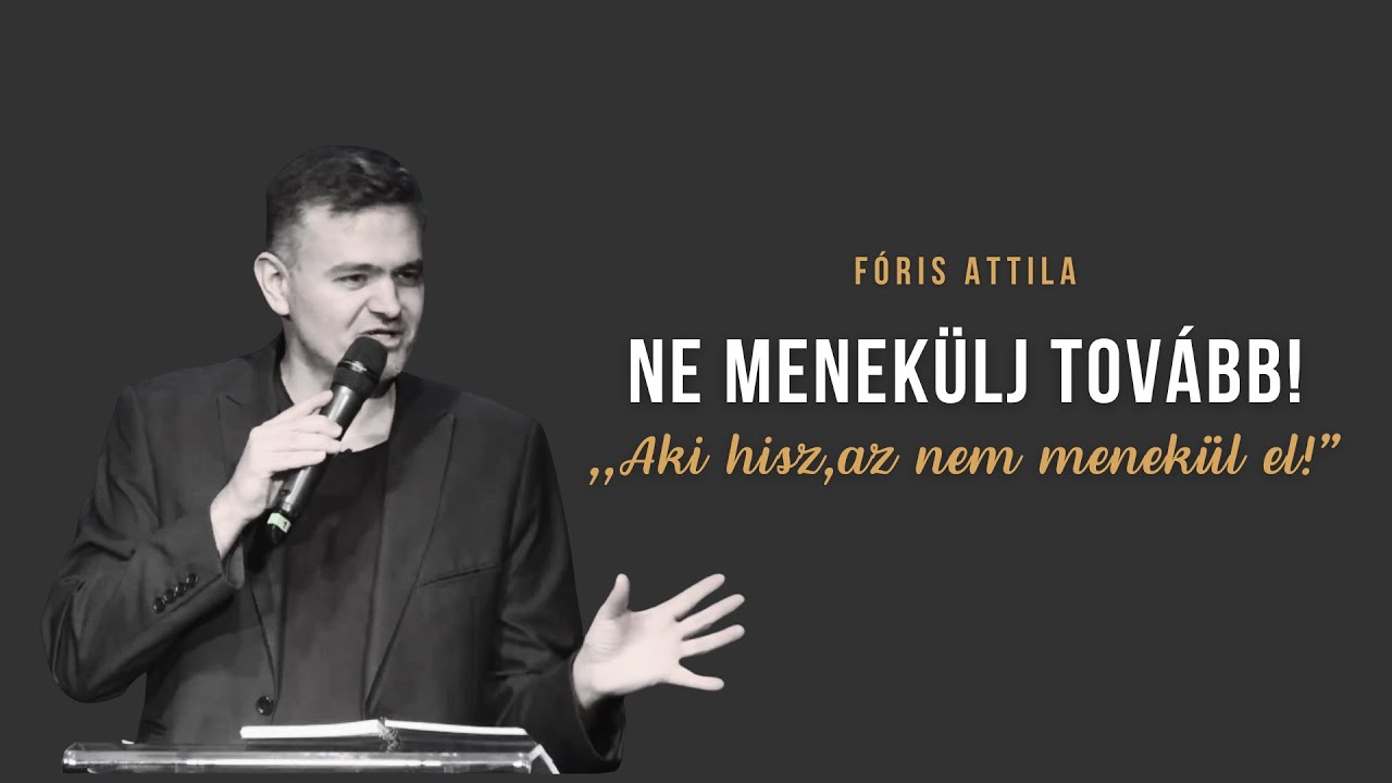 F&oacute;ris Attila - Ne menek&uuml;lj tov&aacute;bb!