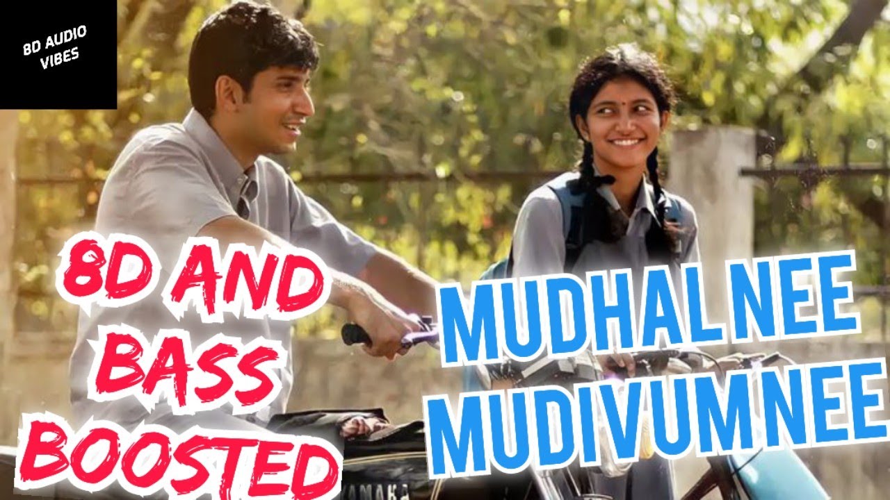 Mudhal Nee Mudivum Nee - 8d And Bass Boosted | Darbuka Siva |Sid Sriram|Thamarai @8DAUDIOVIBES2024