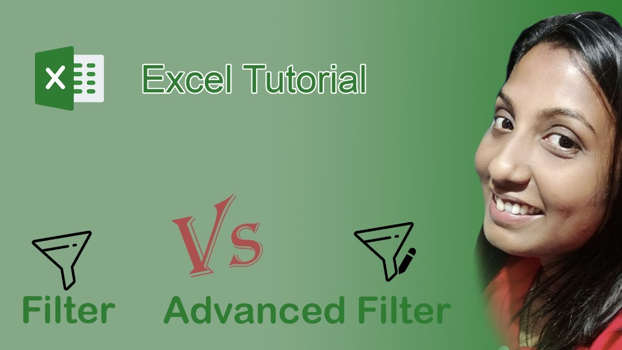 Difference between filter and auto filter in excel, learn with hany&tech
