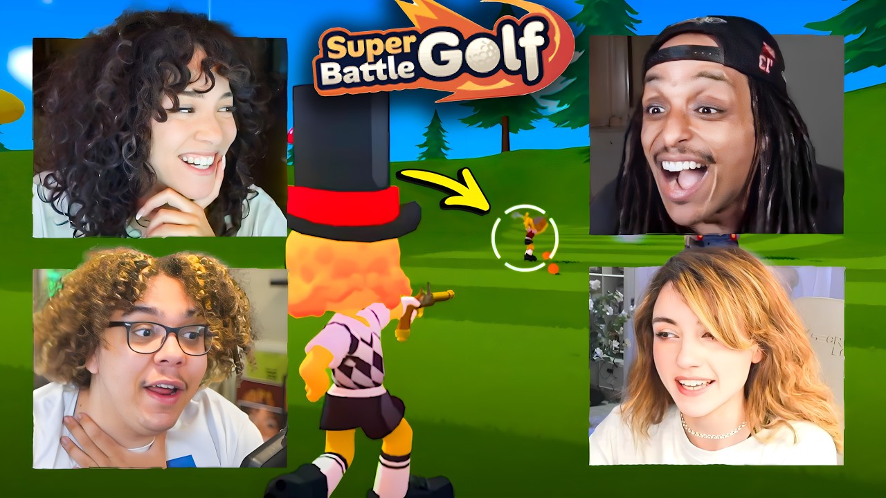 Destroying Agent, Cinna & Bonnie in Super Battle Golf..