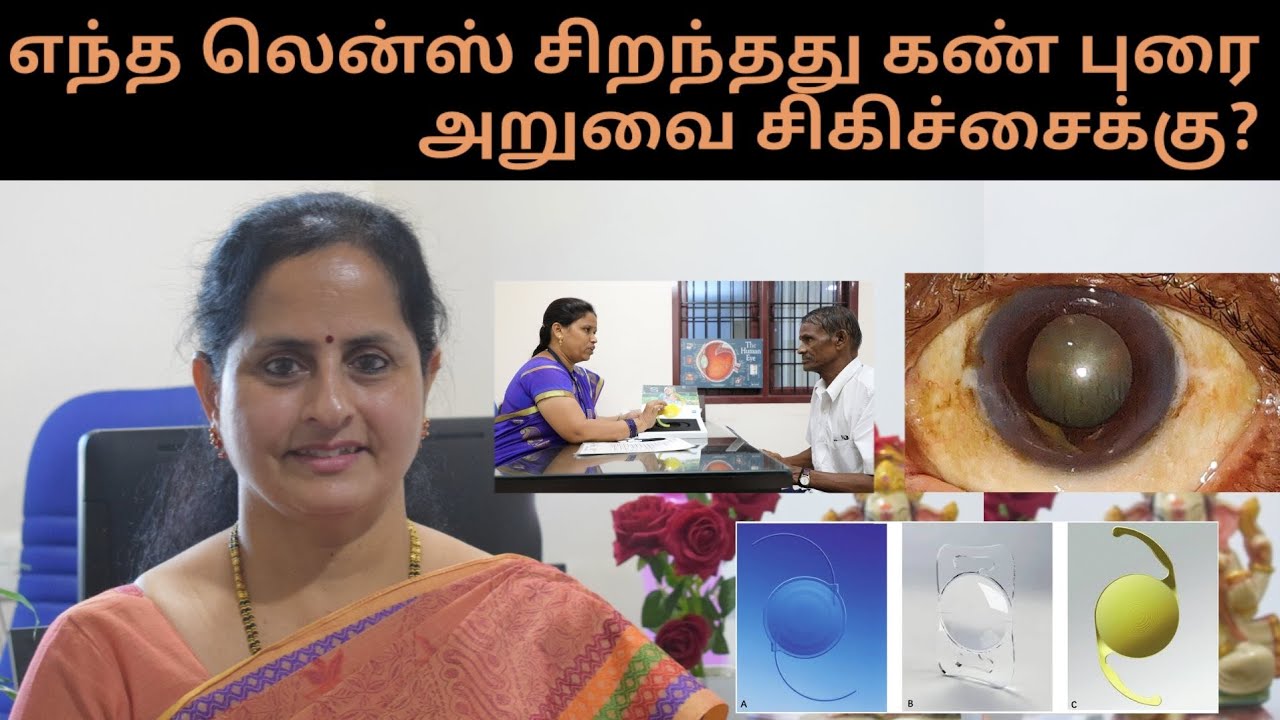 கண்புரை அறுவை சிகிச்சைக்கு எந்த லென்ஸை தேர்வு செய்வது?