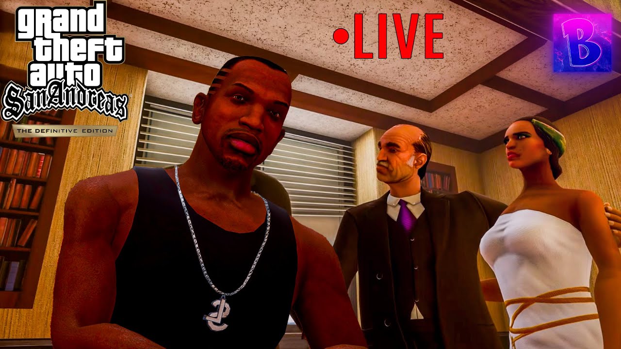 HOME IN THE HILLS & LIBERTY CITY? | GRAND THEFT AUTO SAN ANDREAS DEFINITIVE EDITION