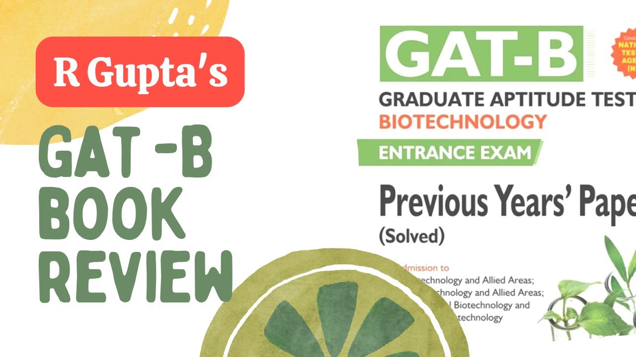 Review of R. Gupta's Gat-B book (previous year question papers) | iit jam | Gat - b | Book review