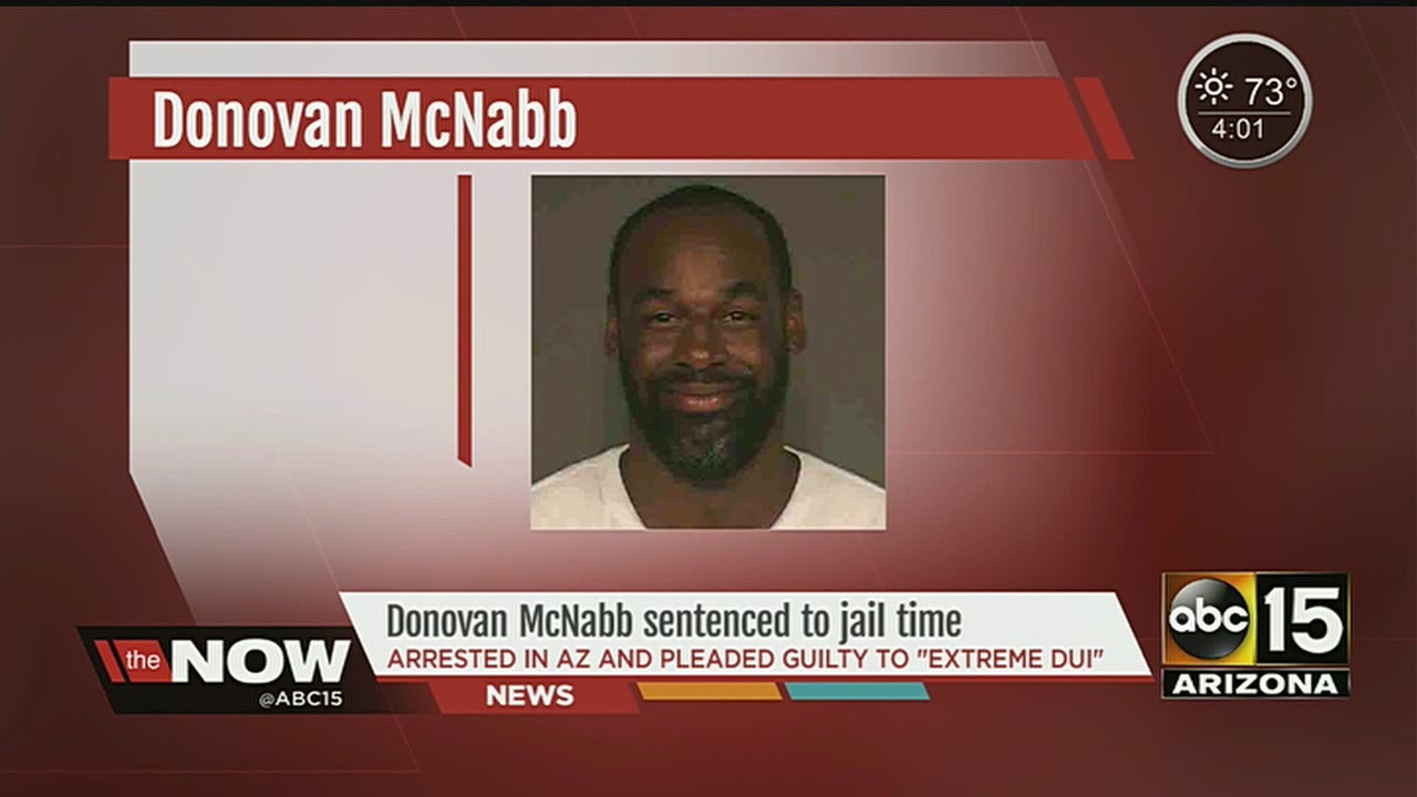 Donovan McNabb sentenced to jail