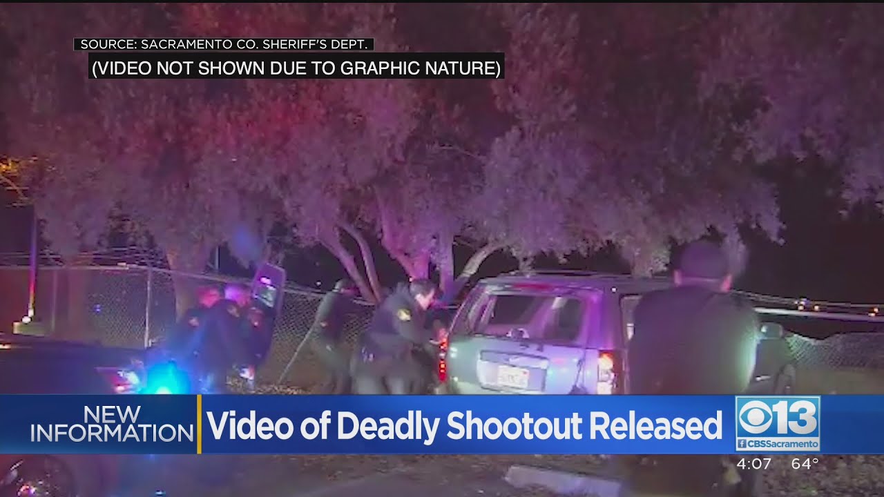 Sheriff's Office Releases Video Of Shooting That Left Sacramento Deputy And K9 Dead