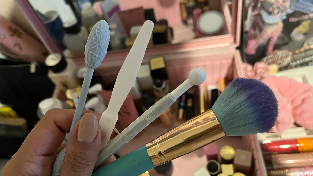 ASMR Makeup Studio Tour ✨ Soft Whispers & Multiple Triggers