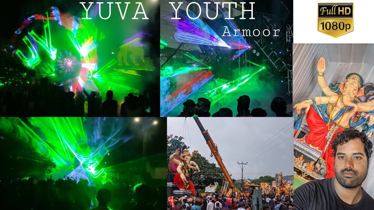 YUVA YOUTH _ ARMOOR 2022 GANESH NIMARJANAM CELEBRATION'S _ AAKASH POLKAM