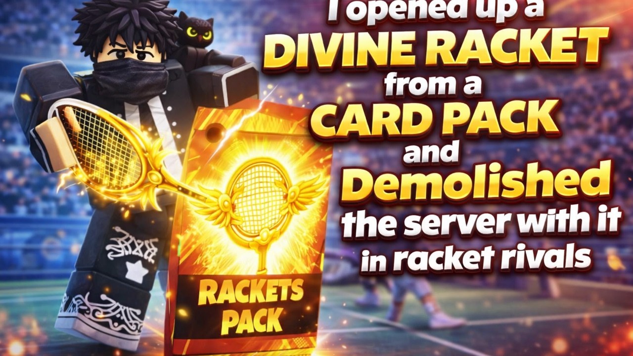 OPENING A RACKET PACK AND GETTING A DIVINE TO USE IT TO DOMINATE THE SERVER