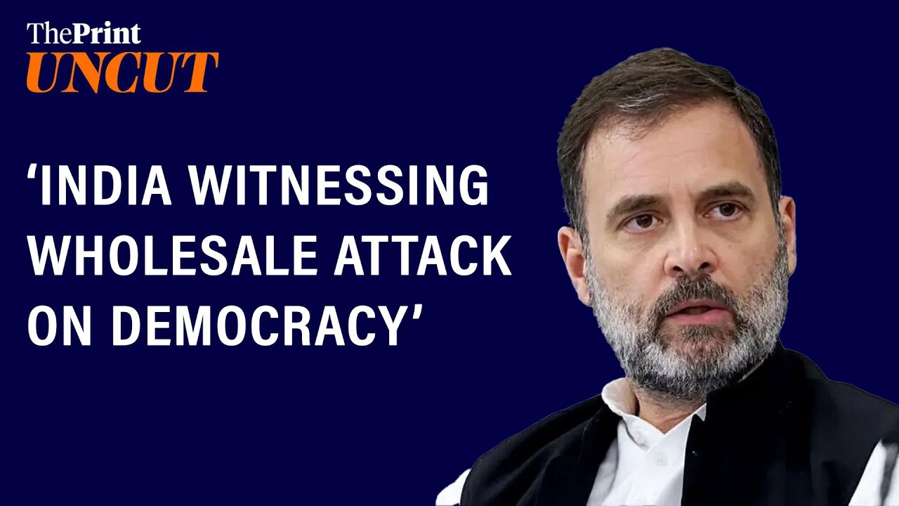 'A wholesale attack on democracy in India’— Rahul Gandhi’s interaction at EIA University, Colombia