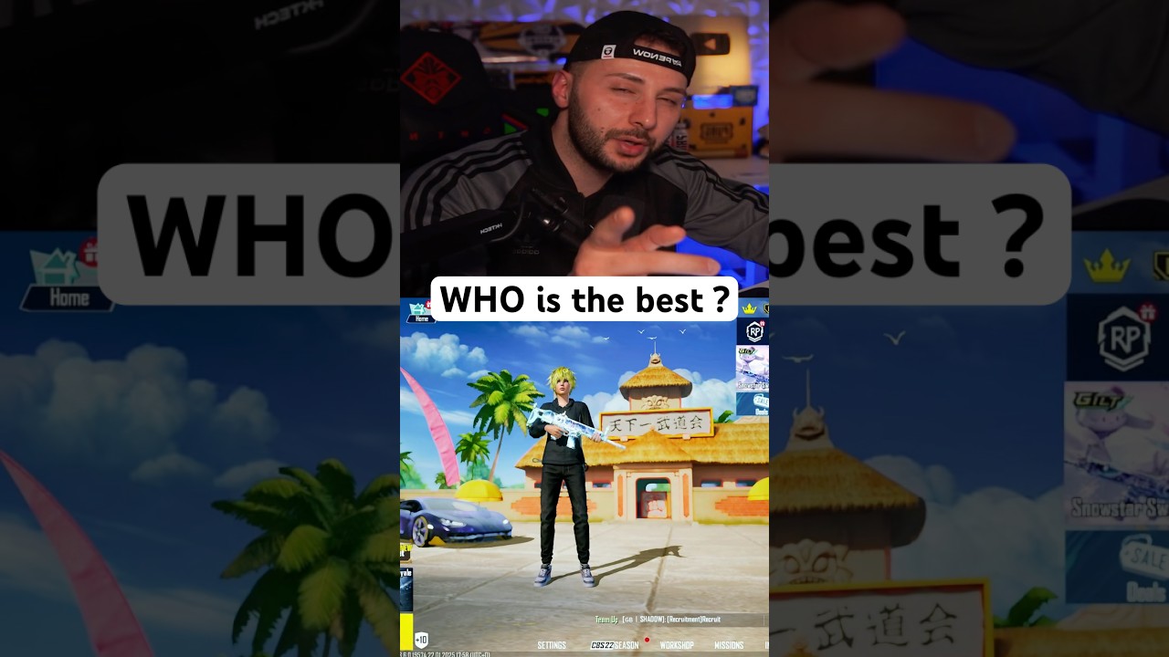 WHO is the BEST Pubg Player ? #pubgmobile #bgmi
