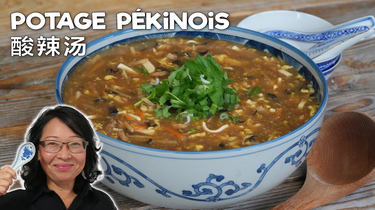 Nouvelle Version du Potage Pékinois 🍲 Rapide, Facile et Délicieux !🔥酸辣汤