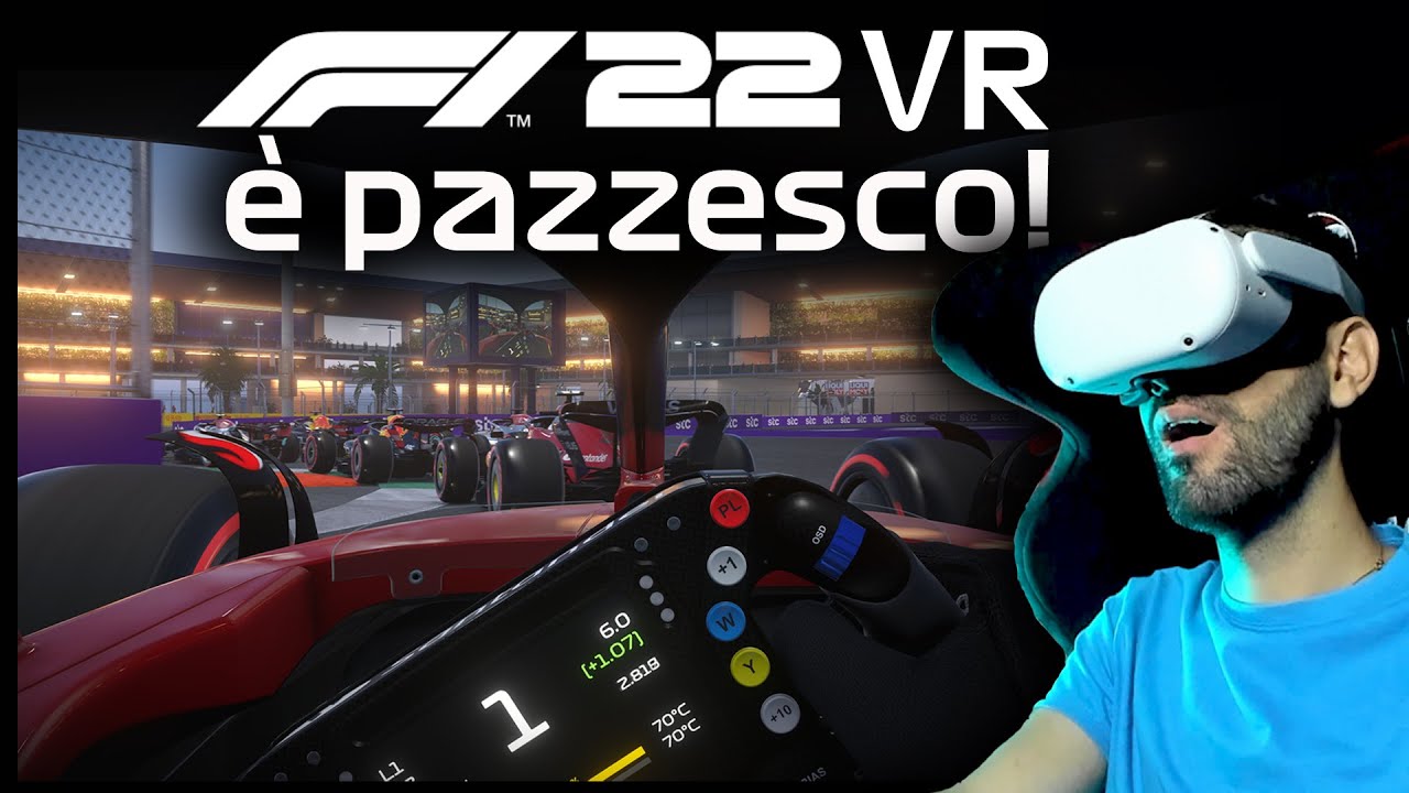 F1 22 VR - ECCO PERCHE' DEVI PROVARLO! - F1 22 VR gameplay