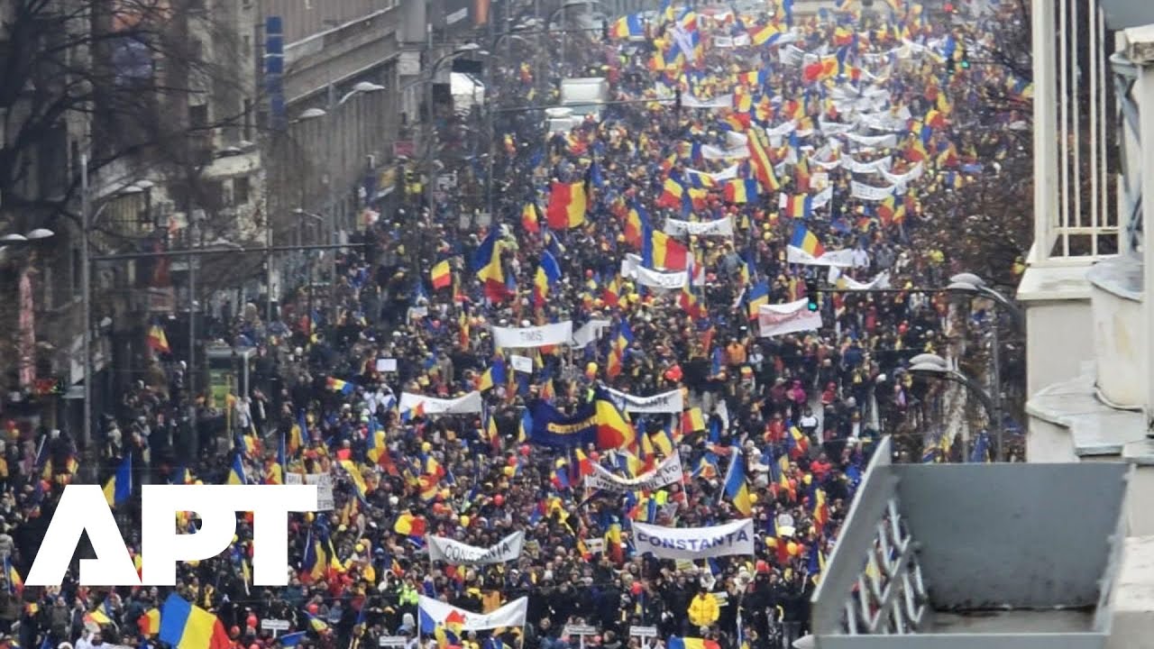 'We Are Here to Save Our Country!' – Georgescu Supporters Clash with Police in Bucharest Rally | APT